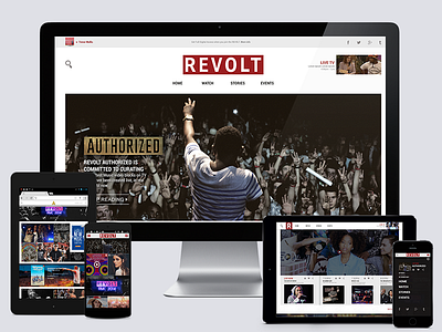 Revolt Homepage