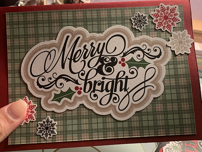 Homemade greeting card | Christmas