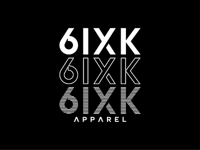 6IXK GYM APPAREL active blackwhite font gym logo sport typefaces vector