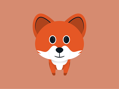 FOX MASCOT animal child fox fun mascot