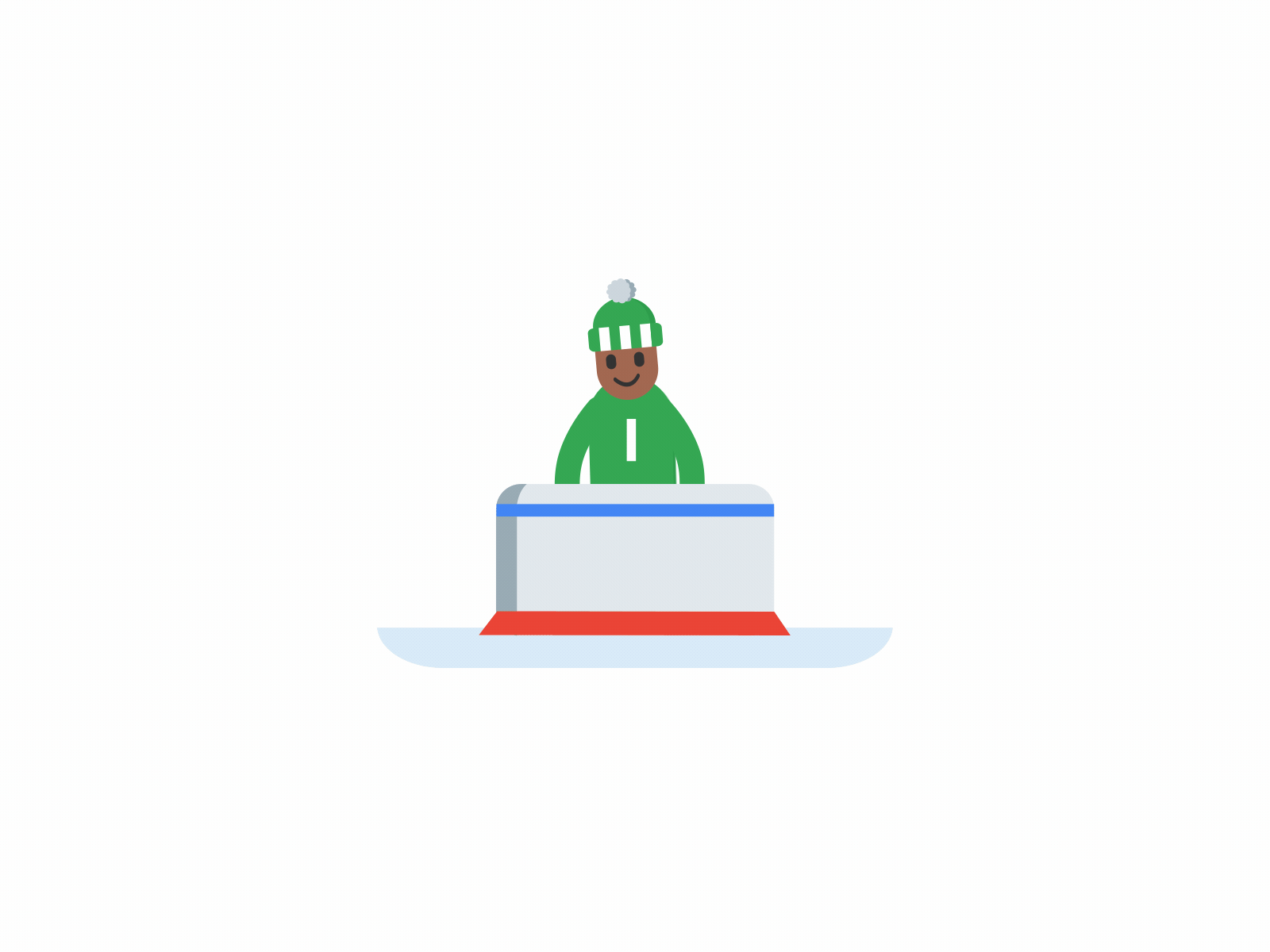 Google Ice Hockey Fan by Artem on Dribbble