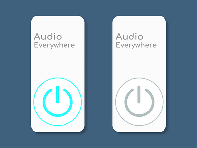 Daily UI #015 - On/Off Switch audio daily ui on off switch onoff