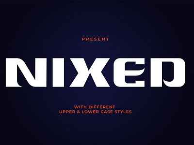 Nixed Font Sans