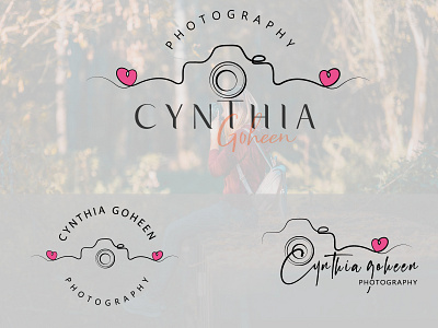 Cynthia Goheen Photography Logo branding graphic design logo