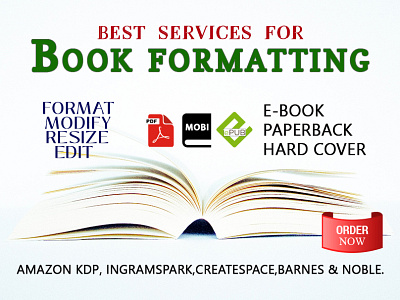 Book Formatting Sevice book design book format branding design graphic design illustration logo typography vector