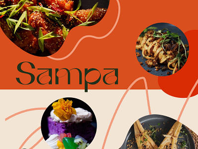 Sampa for COTM art collage collage art design food graphic design