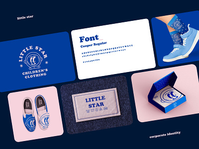 Little Star - Corporate identity branding corporate identity design graphic design illustration logo logobook typography vector