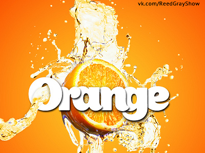 juicy orange branding design graphic design typography vector