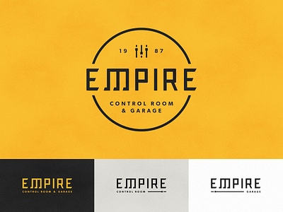 Music Venue | Logo Concept austin branding concept concert custom font logo music texture typography venue yellow