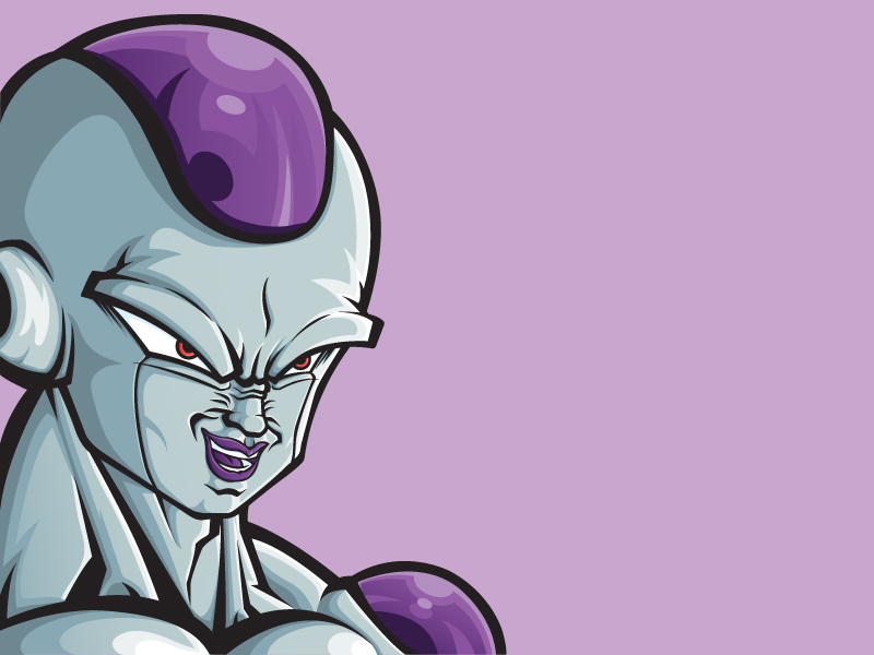 Frieza Final Form Vector Illustration by Roberto Orozco on Dribbble