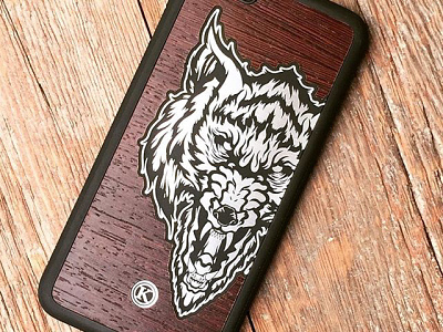 Keyway Lobo iPhone Case art case design illustration illustrator iphone lobo product vector wolf