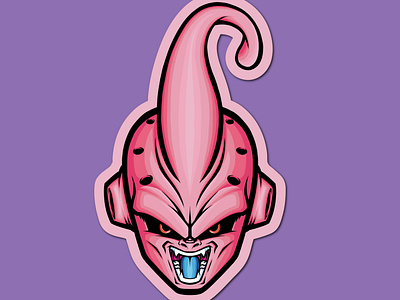 Majin Buu Dbz Sticker - Majin buu Dbz Dragon ball z - Discover