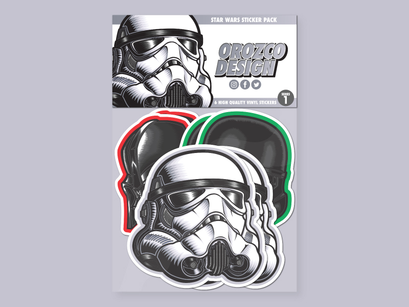 star wars sticker pack