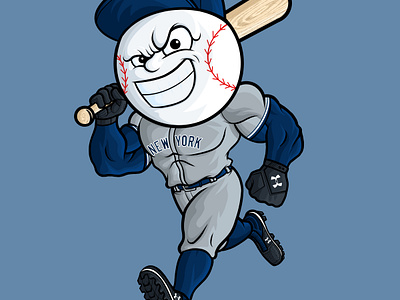 MLB Yankee Slugger x Under Armour by Roberto Orozco on Dribbble