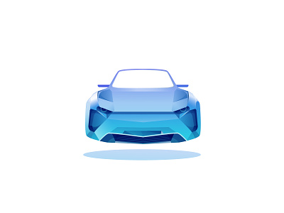 CAR branding car design gradient icon illustration illustrator logo vector