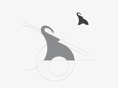 Elephant branding design elephant golden ratio icon illustration illustrator logo process vector