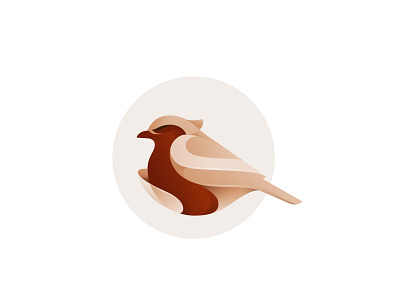Bird app bird branding gradient icon illustration illustrator logo vector