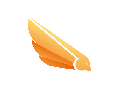 Bird bird gradient icon illustration illustrator logo vector