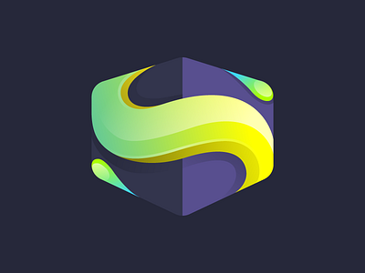 S Box icon illustrator logo