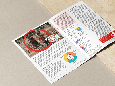 Child Labour in Turkey Brochure brochure catalog design graphic design illustration magazine