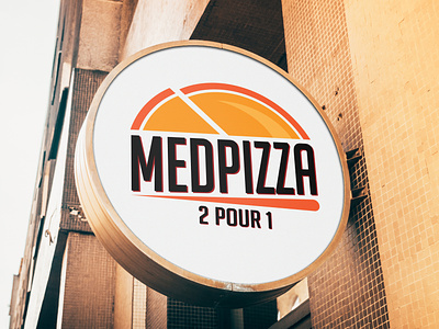 MedPizza Logo Design branding design graphic design illustration logo typography vector