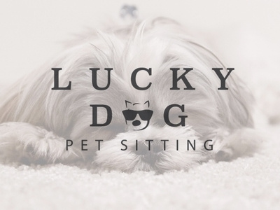 Lucky Dog Logo branding design logo