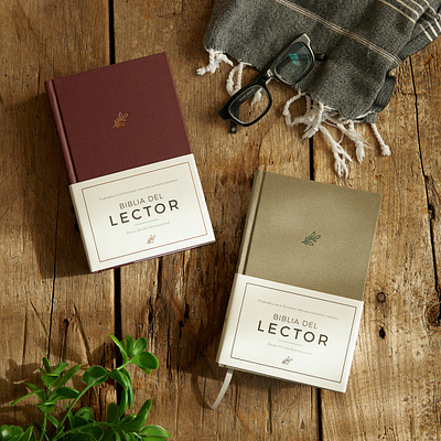 Spanish Reader's Bibles design packaging