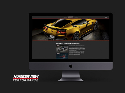 Humberview Performance - Web Design