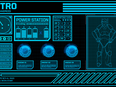 HUD/Hologram graphic