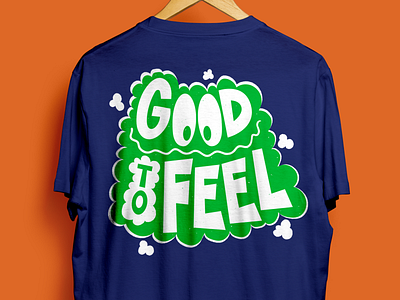 Good To Feel - Cloudy apparel branding clothing illustration logo type vector