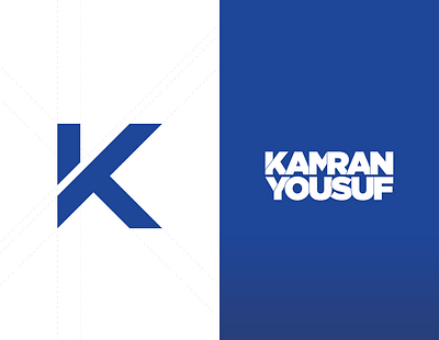 KY | Personal Identity branding debut design flat identity logo minimal personal personal branding thank you typography