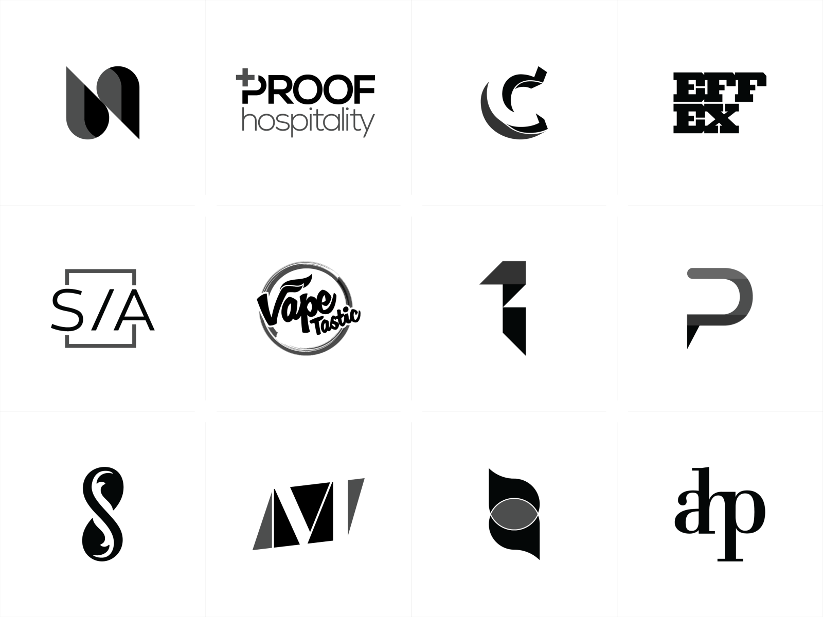 Logos I by Kamran Yousuf on Dribbble