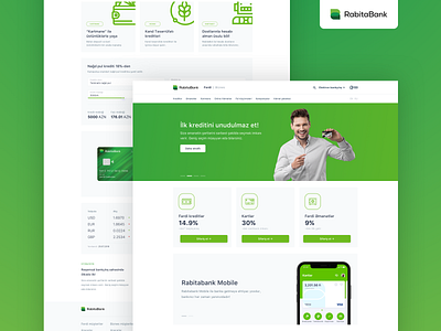 Rabitebank New Responsive Website UX/UI Design