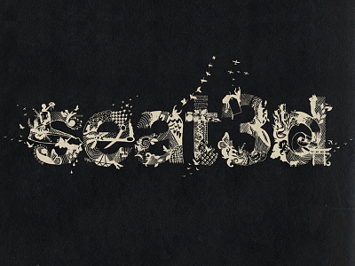 Seat3d branding fashion film identity illustration typography