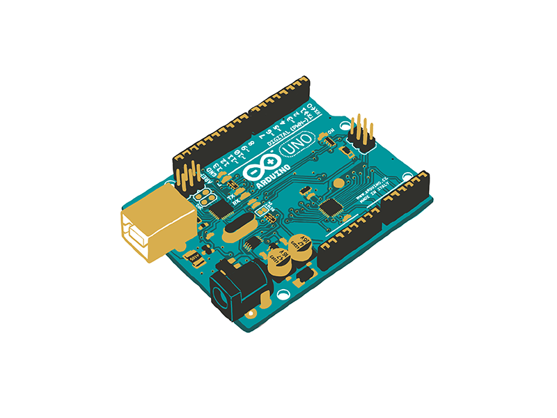 Arduino Screenprint by Caleb Sylvest on Dribbble