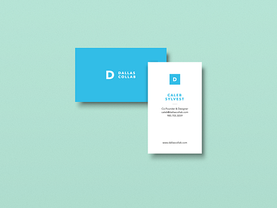 DallasCollab Business Cards business card dallas design print