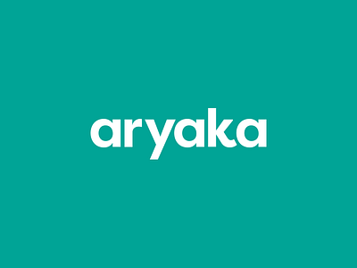 Aryaka Wordmark aryaka brand identity logo logotype type wordmark