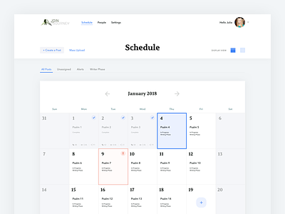Join the Journey - Schedule app calendar date design schedule spacetime ui website