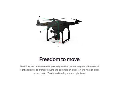 FT Aviator Freed to Move design dji drone icon