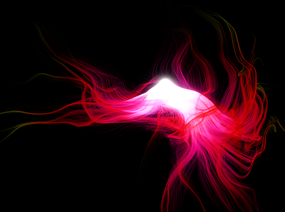 Abstract Hair 3 3d