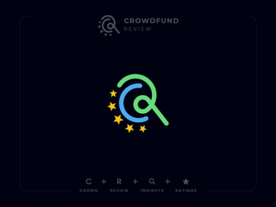 Crowdfund Review logo concept