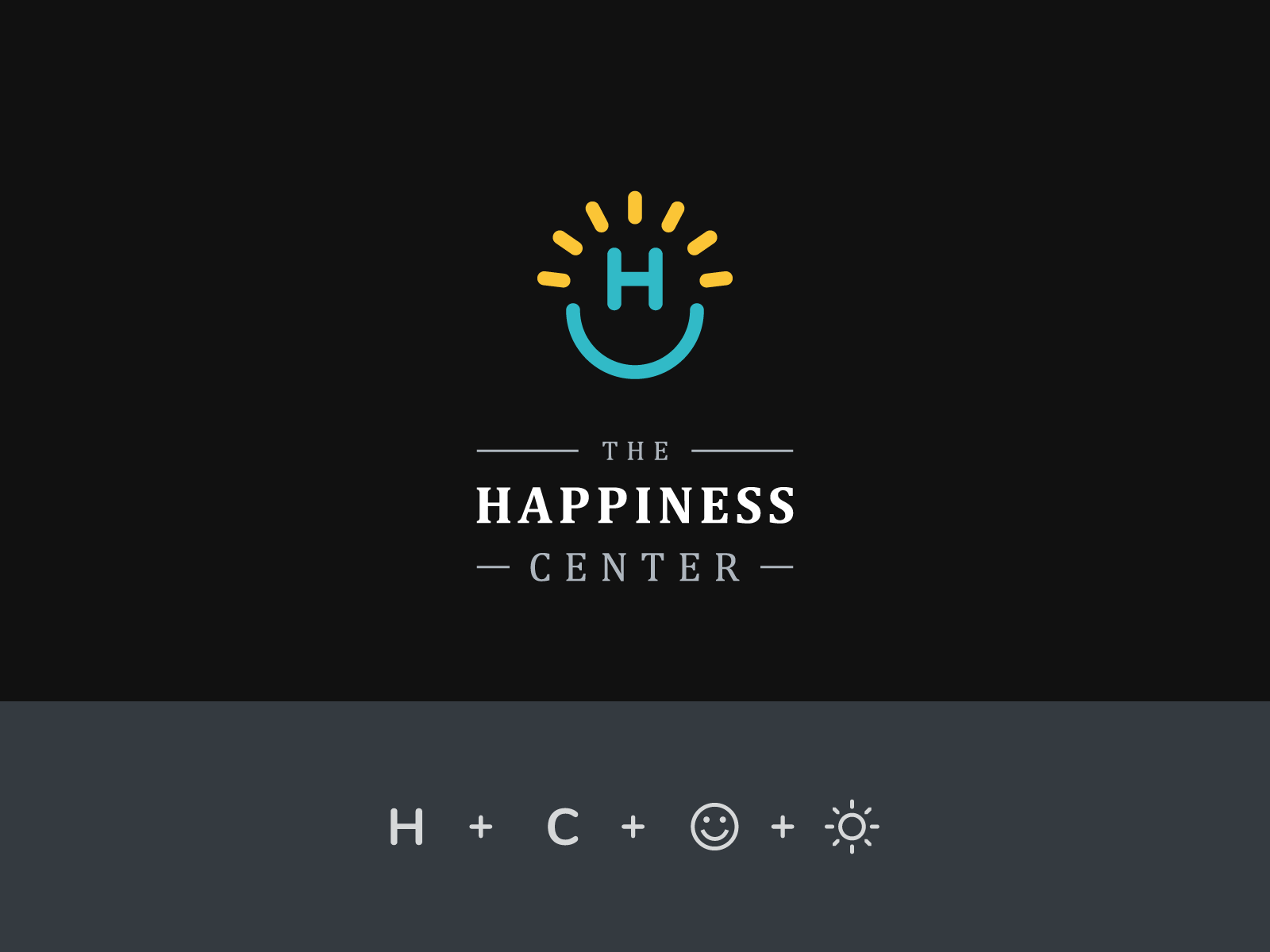 Happiness Center logo by Saurabh Sonawane on Dribbble