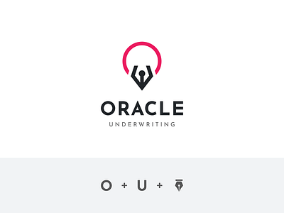 Oracle Underwriting logo concept 99designs accounting agency clean commercial concept contest design insurance insurance broker logo modern pen service underwriting vector