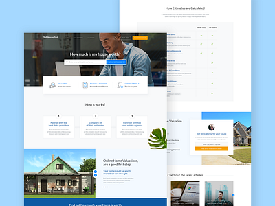 Home Value Estimator Landing