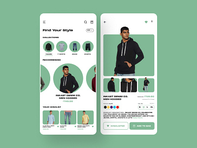 Clothes App UI Design