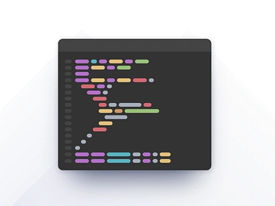 Code Editor clean code codeart codepen dark developer development flat html html css illustration javascript minimalist portfolio portfolio site simple ui web design web developer web development