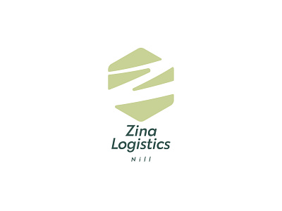 Zina Logistics brand identity branding design graphic design illustration logistics logo logo logo design minimal logo minimalist sketch typography ui ux vector