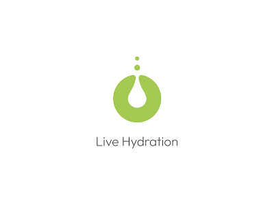 Live Hydration company logo branding design graphic design illustration logo minimal logo minimalist modern sketch typography ui ux vector