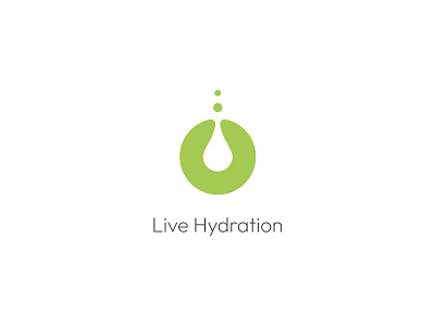 Live Hydration company logo branding design graphic design illustration logo minimal logo minimalist modern sketch typography ui ux vector