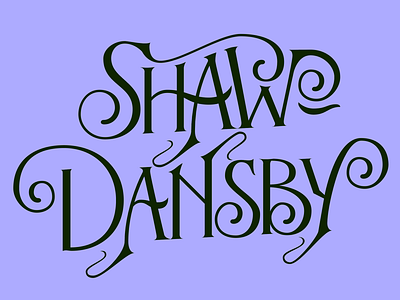 Shaw-Dansby Logo — First Draft